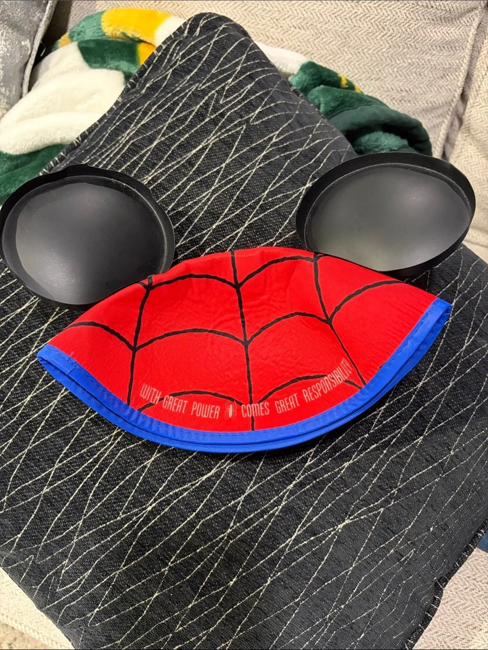 Disney Marvel Spiderman Ears Hat for Kids GUC!